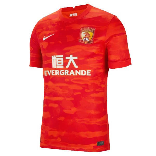 Tailandia Camiseta Evergrande 1st 2021-2022 Rojo